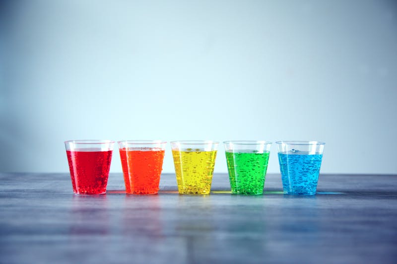 Fountain drinks in various sizes at Mod Pizza